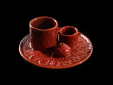 3-in-1 Ceramic Incense Burner Holder for Palo Santo Sage & Stick