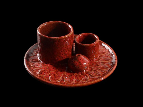 3-in-1 Ceramic Incense Burner Holder for Palo Santo Sage & Stick
