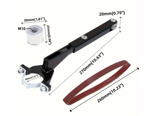 Angle Grinder To Belt Sander Converter