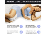 Memory Foam Clip Knee Pillow- Heart Shape