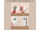 8pcs Magnetic Remote Control Holder TV Remote Holders