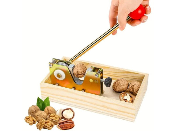 Heavy Duty Nut Cracker Tool: Manual, Adjustable, All Nuts