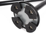 Folding Walking Stick Triple Head with LED