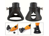 1pc Rotary Burr Set with Cutting Guide Locator for Dremel