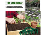 Handheld Row Seeder Garden Seed Spacing Tool Hole Puncher
