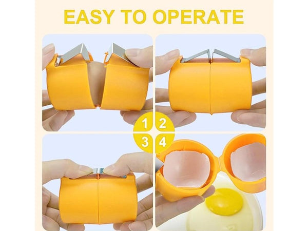 Egg Cracker & Separator Tool - Raw & Boiled Eggs NZ