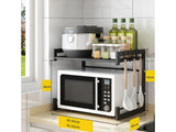 Microwave Oven Rack Kitchen Storage Shelf