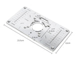 Router Table Insert Plate Trimmer Engraving Machine Tool