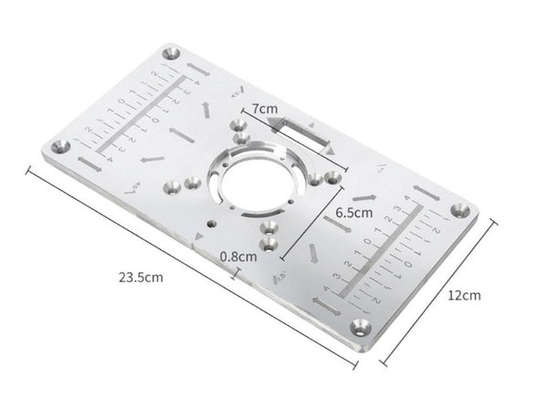 Router Table Insert Plate Trimmer Engraving Machine Tool