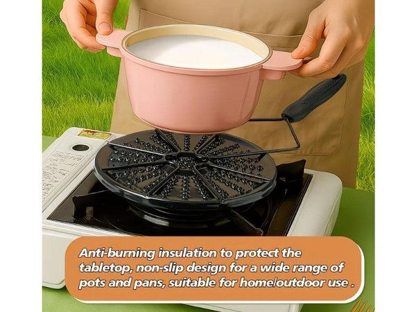 Gas Stove Heat Diffuser - Simmer Plate with Handle