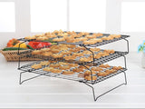 3-Tier Stackable Baking & Cooling Rack Non-Stick