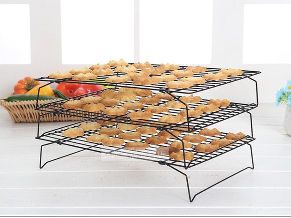 3-Tier Stackable Baking & Cooling Rack Non-Stick