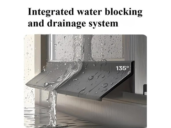 2m Waterproof Self-Adhesive Door & Window Sealing Strip
