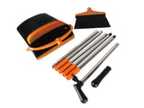 Adjustable Broom and Dustpan Set