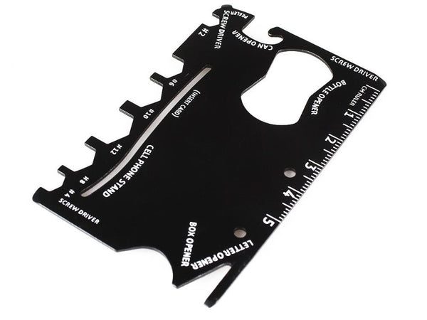 18 in 1 Stainless Steel Multifunctional Tool Card