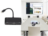 5 in 1 USB 3.0 Type C to HDMI VGA Hub Adapter