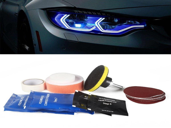 Car Headlight Repair Kit Cleaning Set