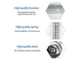 Spring-Loaded Gate Caster Wheel 100mm, 70kg Load
