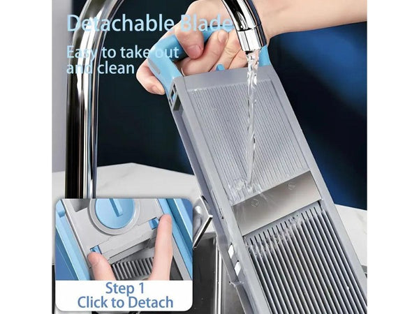 Multifunctional Vegetable Chopper Adjustable Food Slicer Dicer