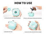 Pet Bath Brush Shampoo Dispenser