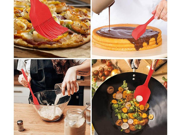 Seamless Silicone Spatula Set 5pcs