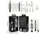 115-in-1 Precision Screwdriver Set with Magnetic Bits & Case