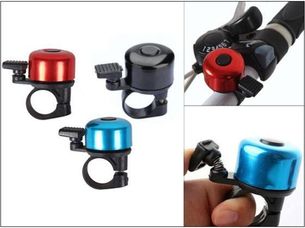 Aluminium Bike Bell for 22mm Handlebar (Random Colour)