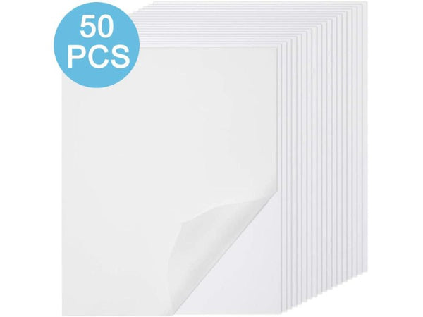 A4 Sticker Paper Custom Vinyl Stickers Printing Paper Glossy x50