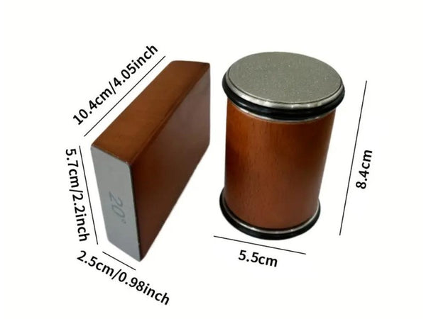 Magnetic Rolling Knife Sharpener - Diamond & Ceramic 15/20° Disc