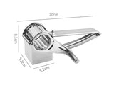 Rotary Cheese Grater Stainless Steel Hand Crank Shredder Slicer