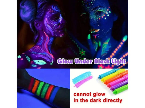 Glow in The Dark Body Face Paint Neon