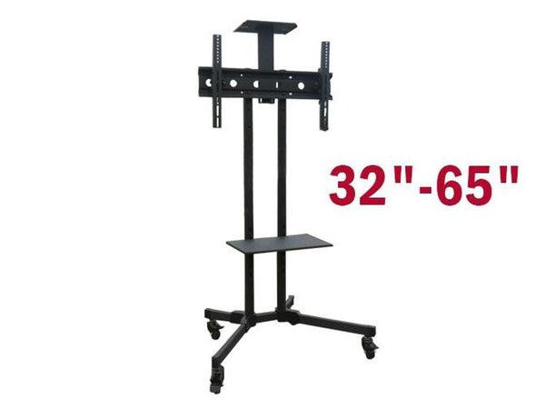 Mobile TV Stand with Wheels for 32"-65" TVs