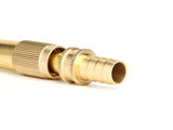 Copper High Pressure Garden Hose Spray Nozzle 1/2" Yellow