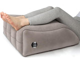 Inflatable Leg Foot Rest Pillow Cushion for Travel & Home