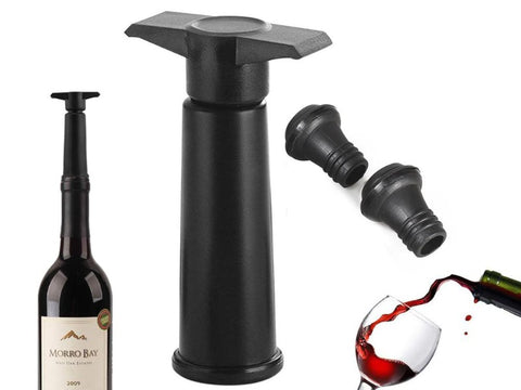 Wine Saver Vacuum Pump with 2 Wine Stoppers
