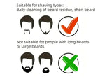 Mini Portable Electric Shaver, USB Rechargeable Razor