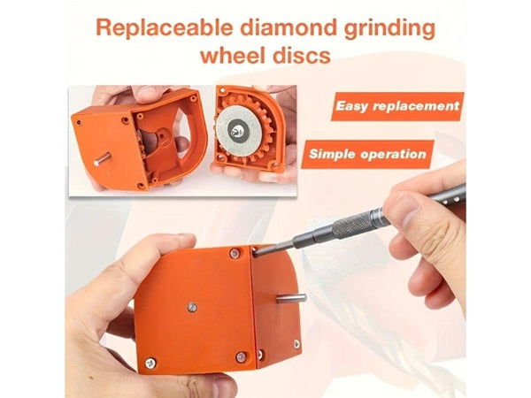 2-16mm Portable Drill Bit Sharpener - Diamond Grinding Tool