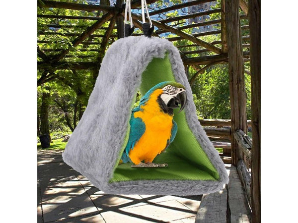 Bird Hammock Hanging Cave Cage Hut Tent Bed for Hamster Parrot