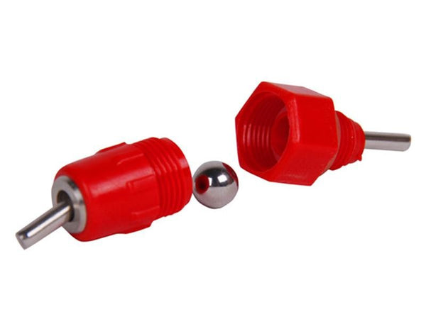 Chicken Waterer Nipples Poultry Drinker 12PCS