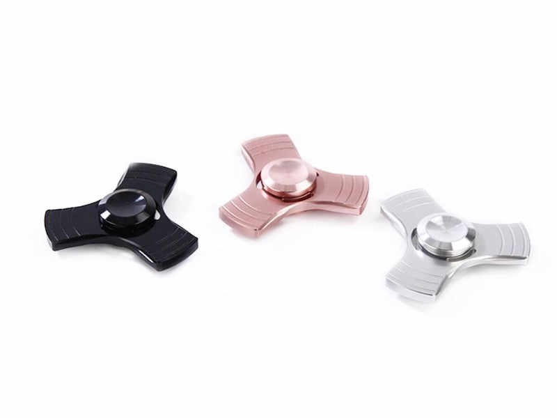 Triangle Stress Reliever Fidget Spinner - Rose Gold – golly.co.nz