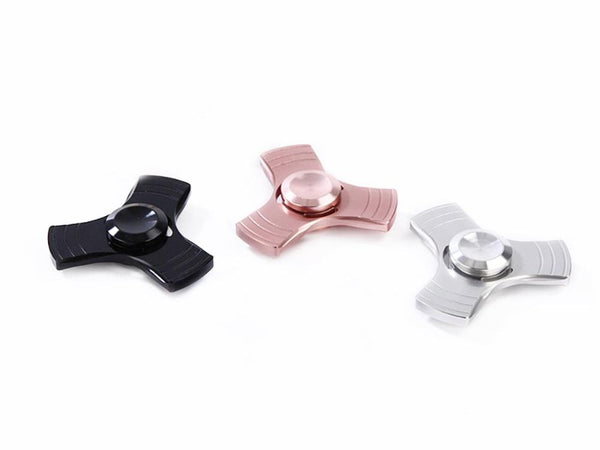 Triangle Stress Reliever Fidget Spinner - Rose Gold
