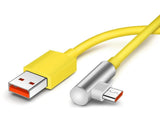 NZ 6A USB-C Gaming Cable 1.8m - 90° Angle, 120W Fast Charge
