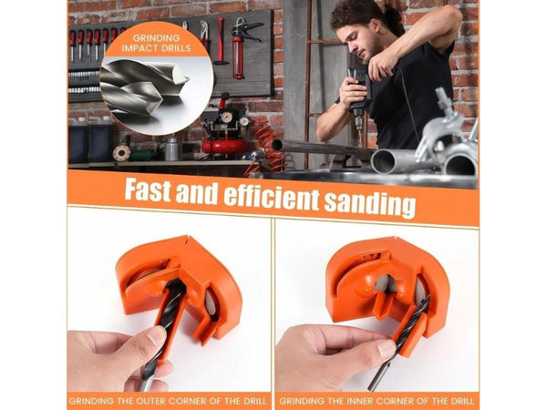 2-16mm Portable Drill Bit Sharpener - Diamond Grinding Tool