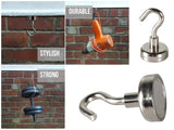 6pcs Powerful Neodymium Heavy Duty Magnetic Hooks