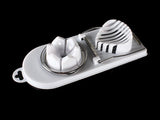 Stainless Steel Egg Slicer 2-in-1 Multi-Cut Tool