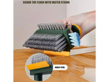 V-Shape Grout & Corner Cleaning Brush - 2-in-1 Scraper Tool