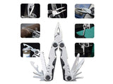 Multitool Pliers, Stainless Steel 12-in-1 Camping & Survival