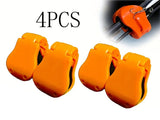 4x Multifunctional Fishing Rod Holder Clips Pole Organizers