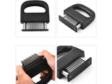 48-Blade Stainless Steel Meat Tenderizer Tool with Safety Lock