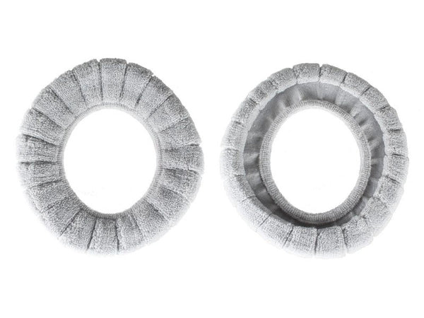 Soft and Warm Fabric Toilet Seat Cover-Light Grey